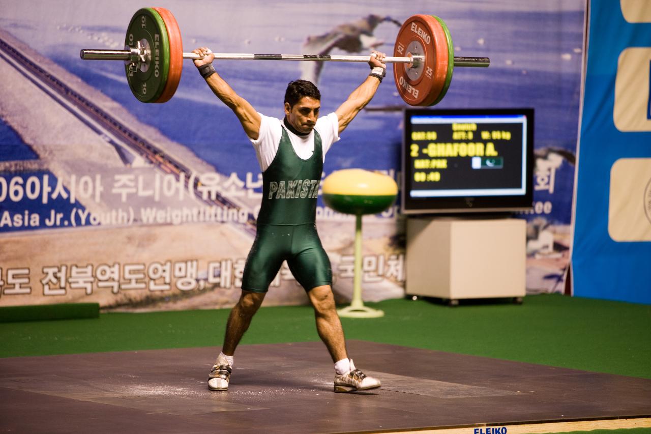 아시아역도경기 인상 파키스탄