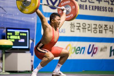 아시아역도경기 인상 태국