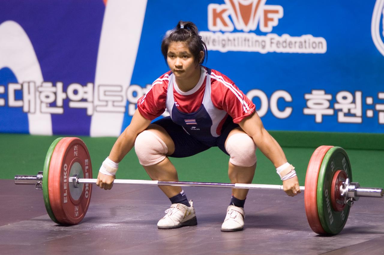 아시아역도경기 인상 태국