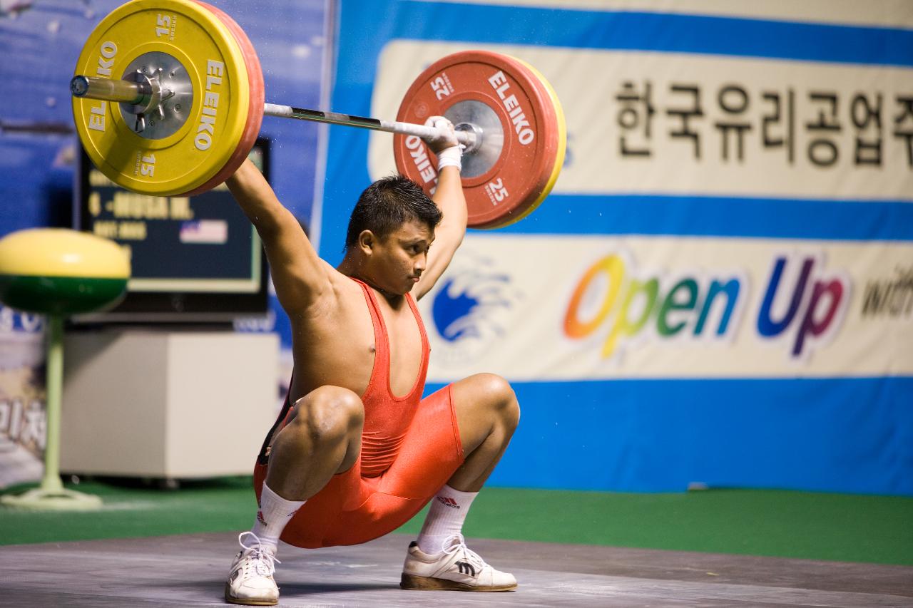 아시아역도경기 인상 태국