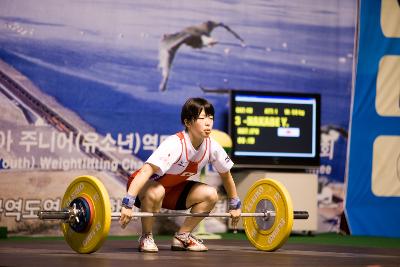 아시아역도경기 인상 일본