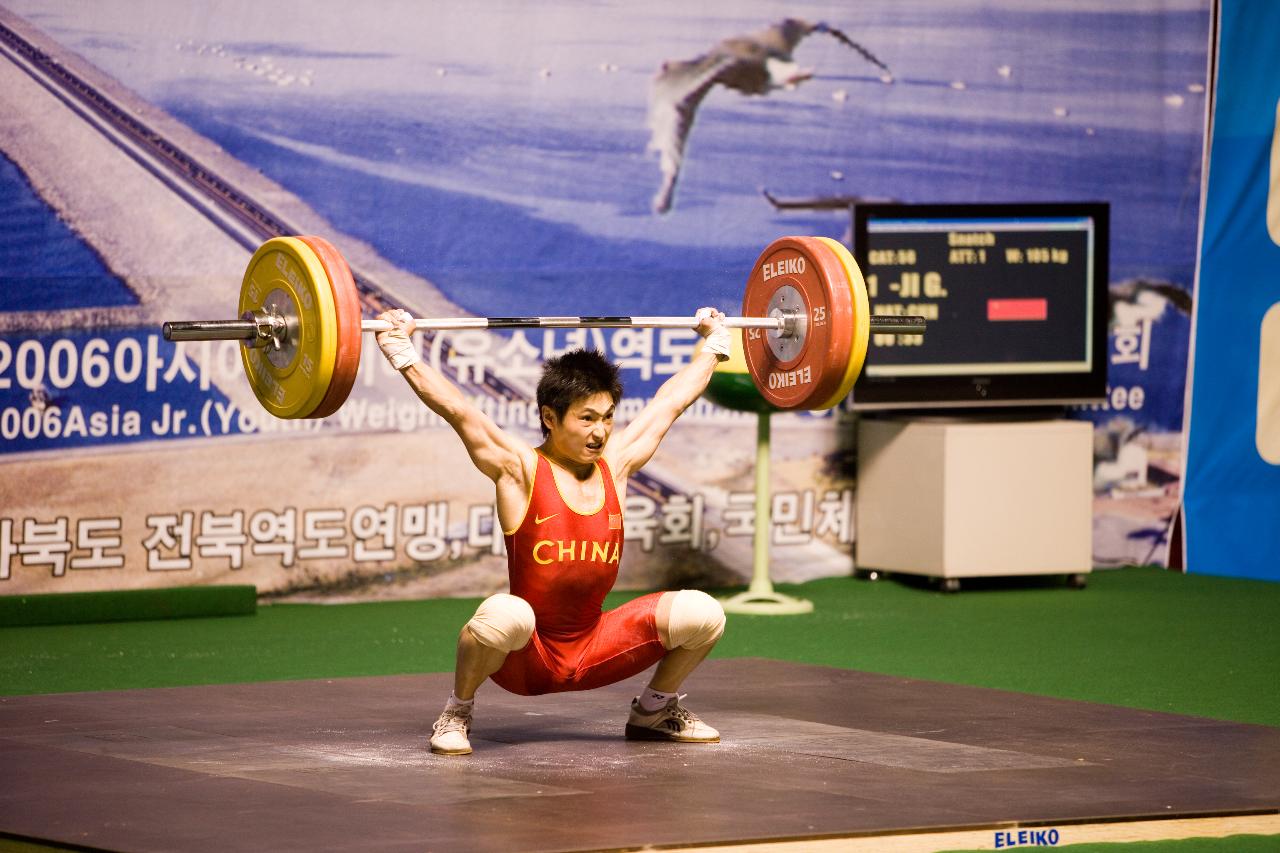 아시아역도경기 인상 중국