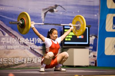 아시아역도경기 인상 몽고