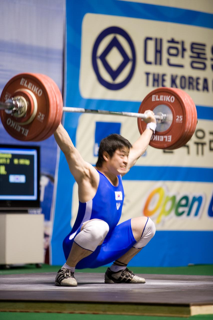 아시아역도경기 인상 한국