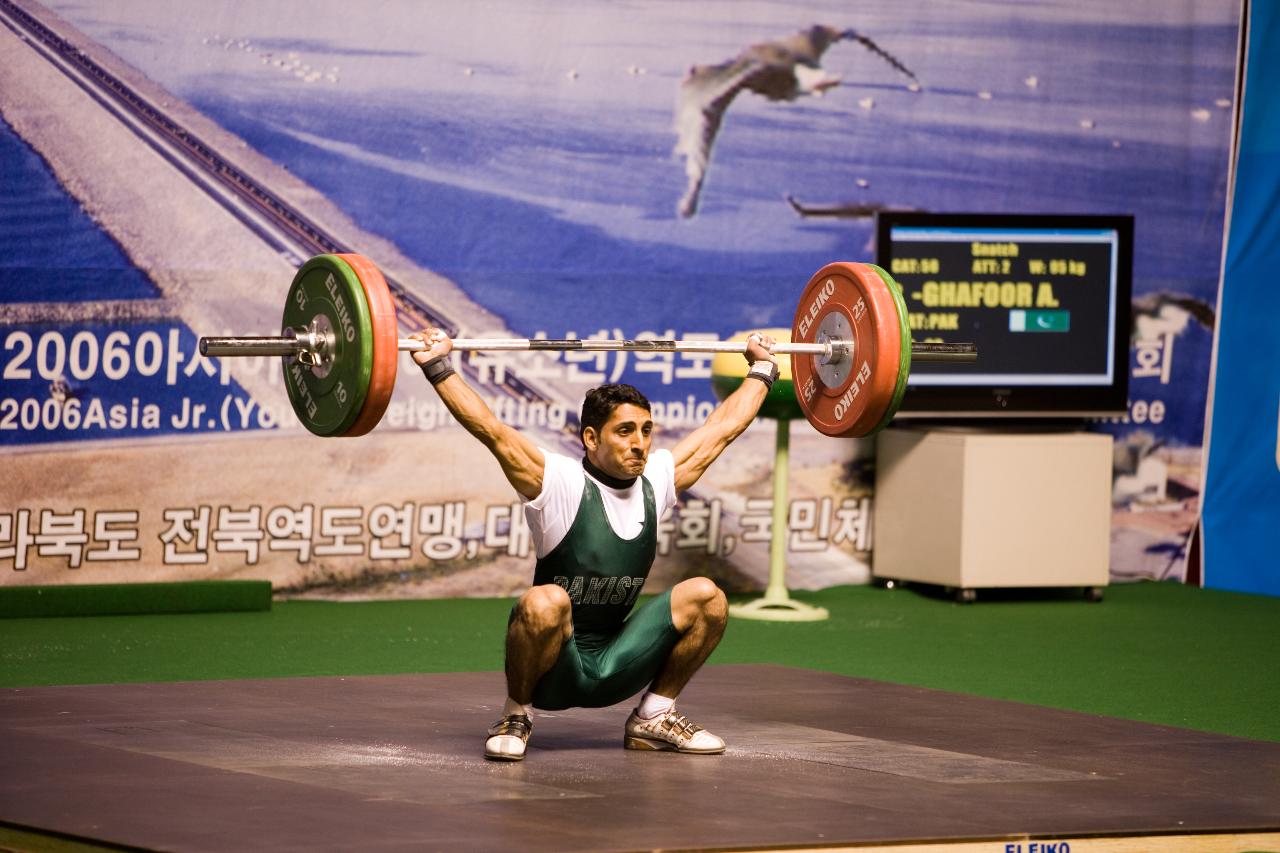 아시아역도경기 인상 파키스탄