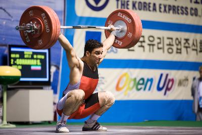 아시아역도경기 인상 이란