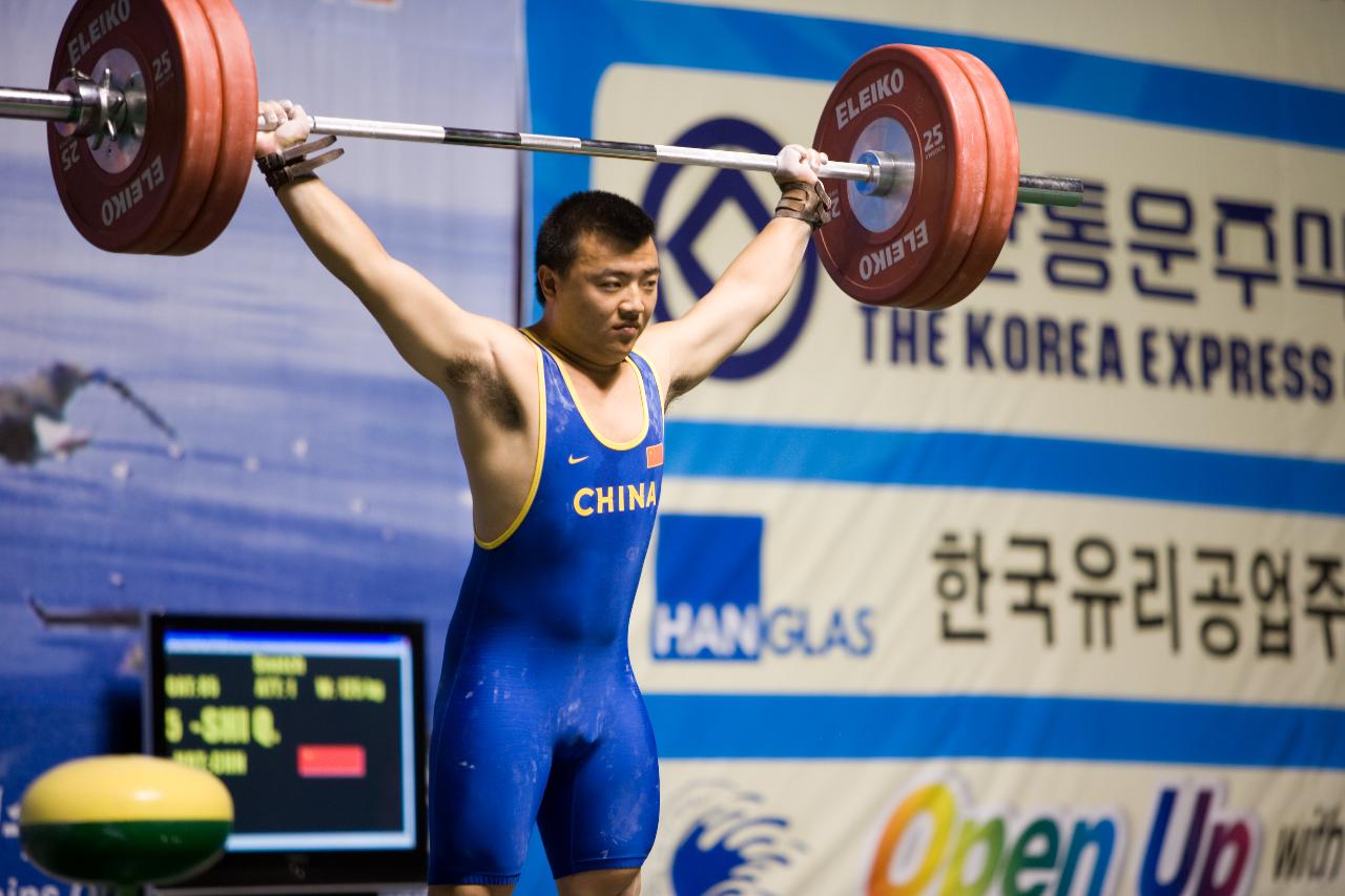 아시아역도경기 인상 중국