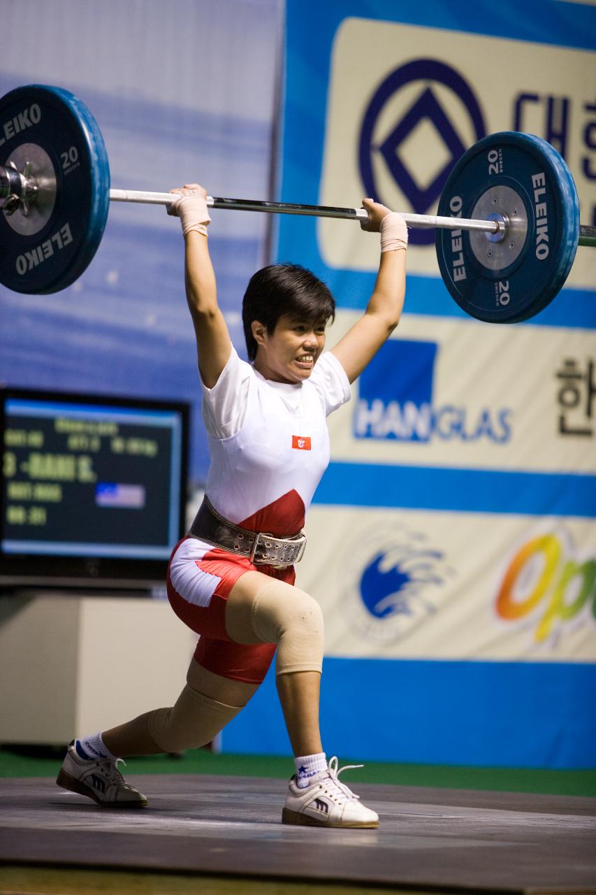 아시아역도경기 용상 말레이시아