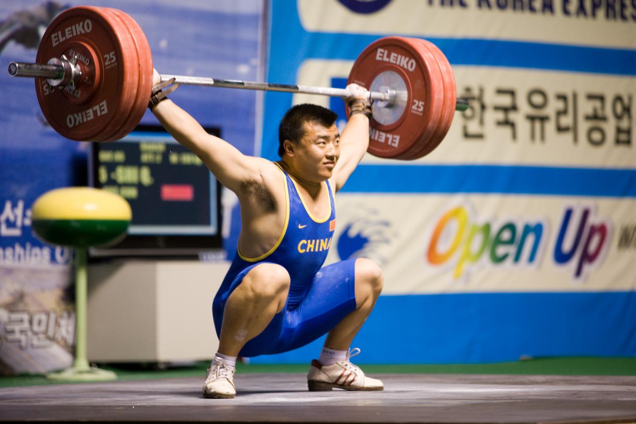 아시아역도경기 인상 중국