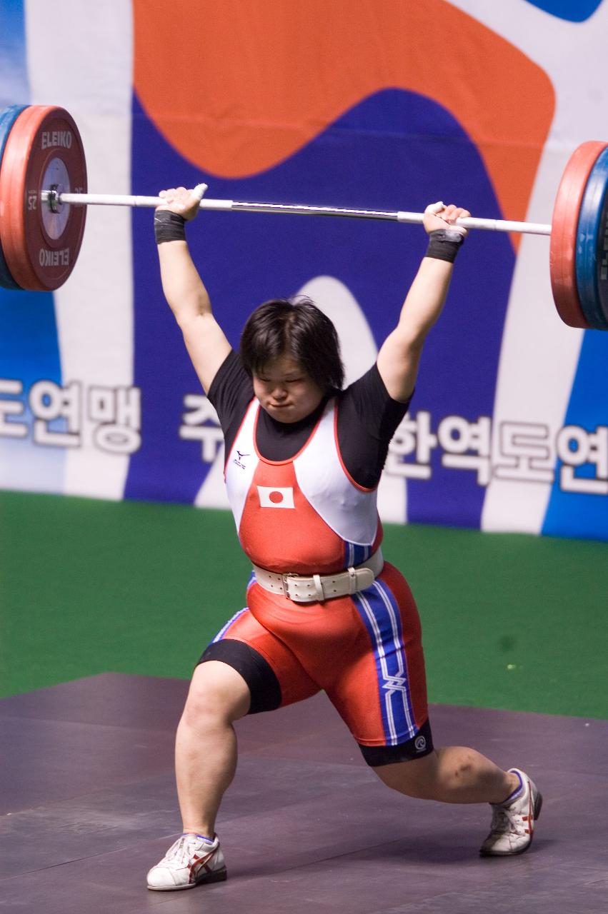 아시아역도경기 용상 일본