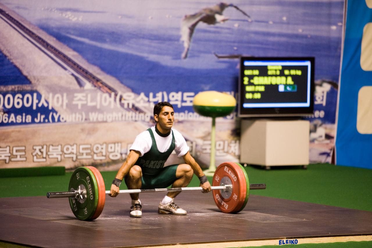 아시아역도경기 인상 파키스탄