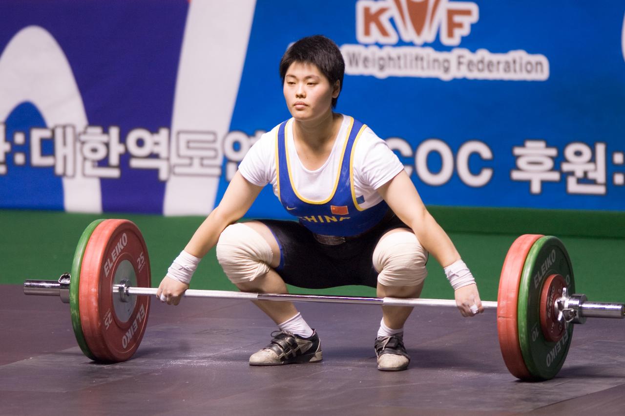 아시아역도경기 인상 중국