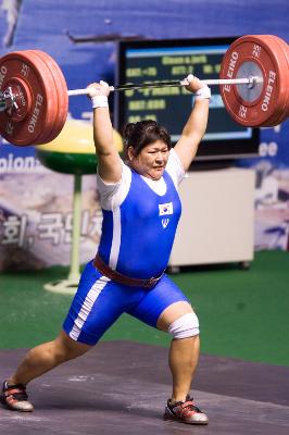 아시아역도경기 용상 한국