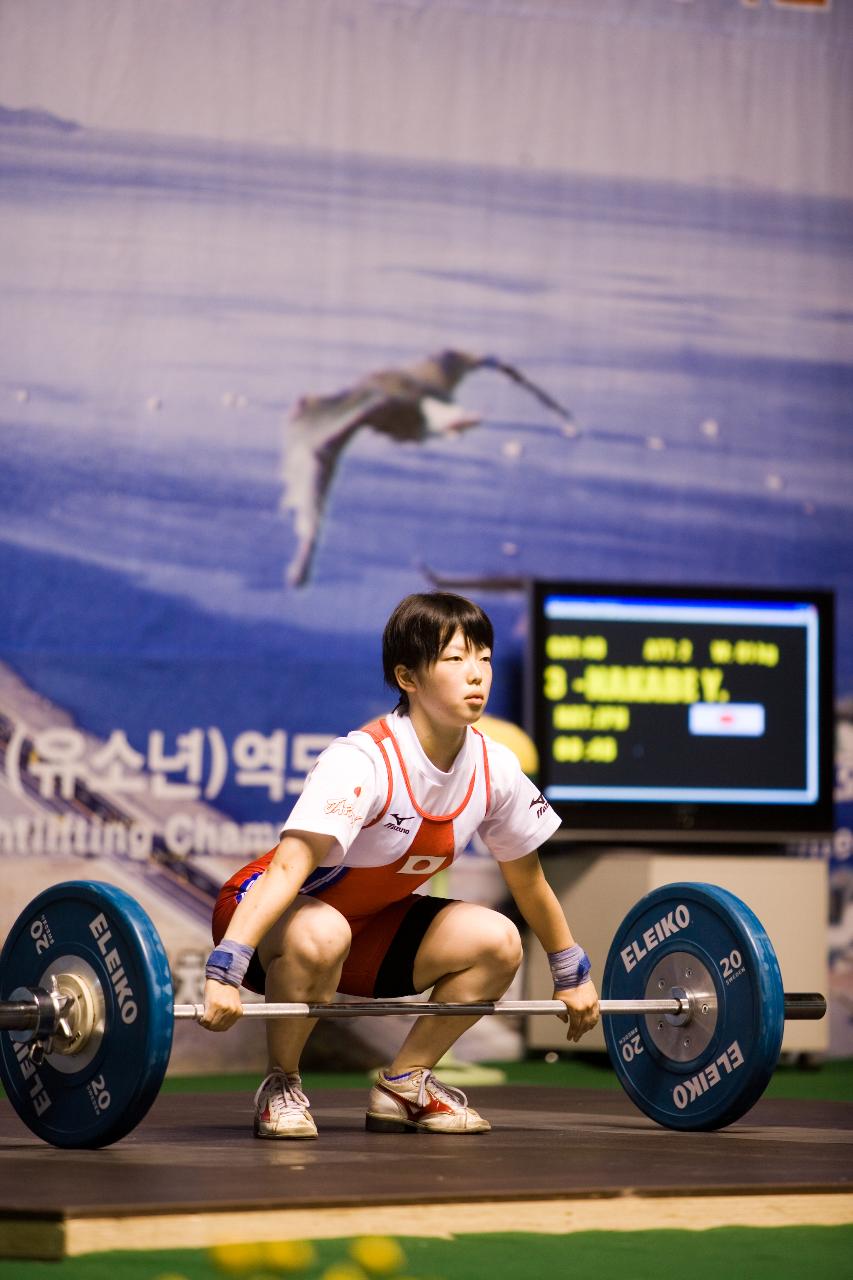 아시아역도경기 인상 일본