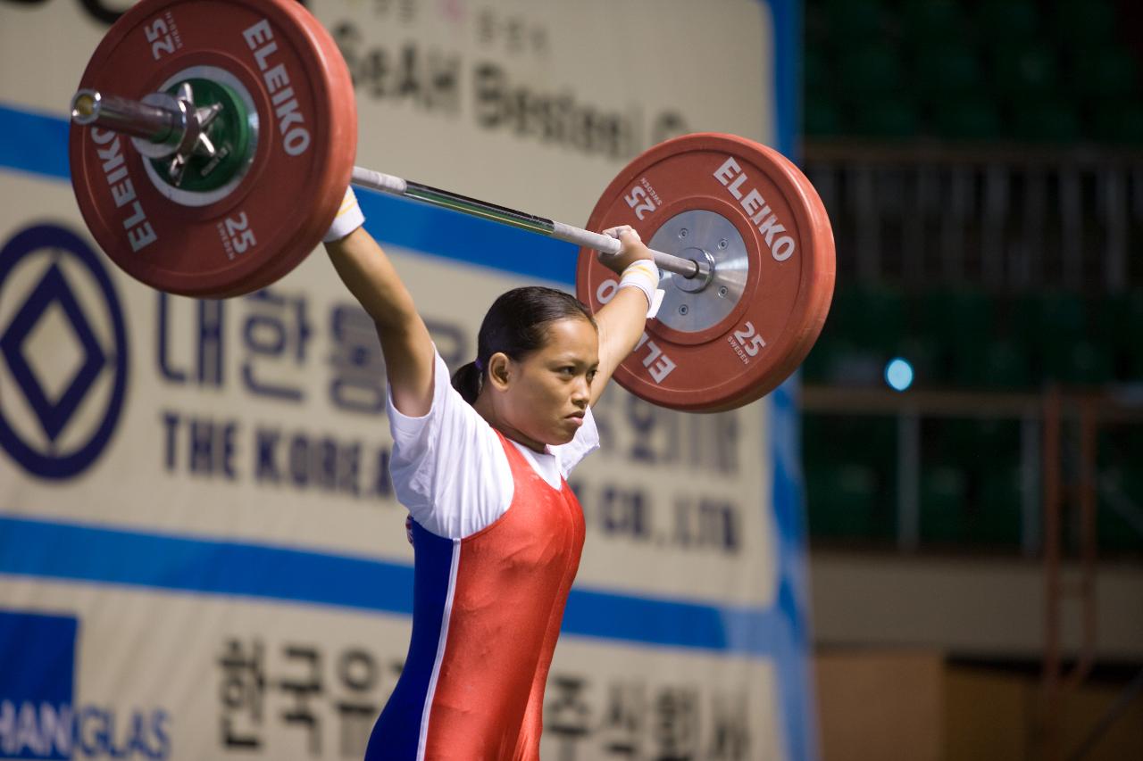 아시아역도경기 인상 말레이시아