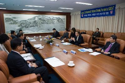 GMDAT 마이클 그리말디사장 방문