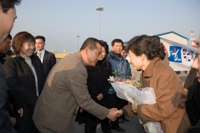 박근혜 한나라당 전대표 군산항 방문2