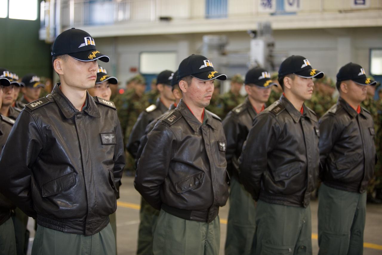 군산비행장 F-16전투기 배치