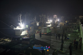 해망동 어판장에 어선들이 늘어서있는 야간모습2사진(00002)