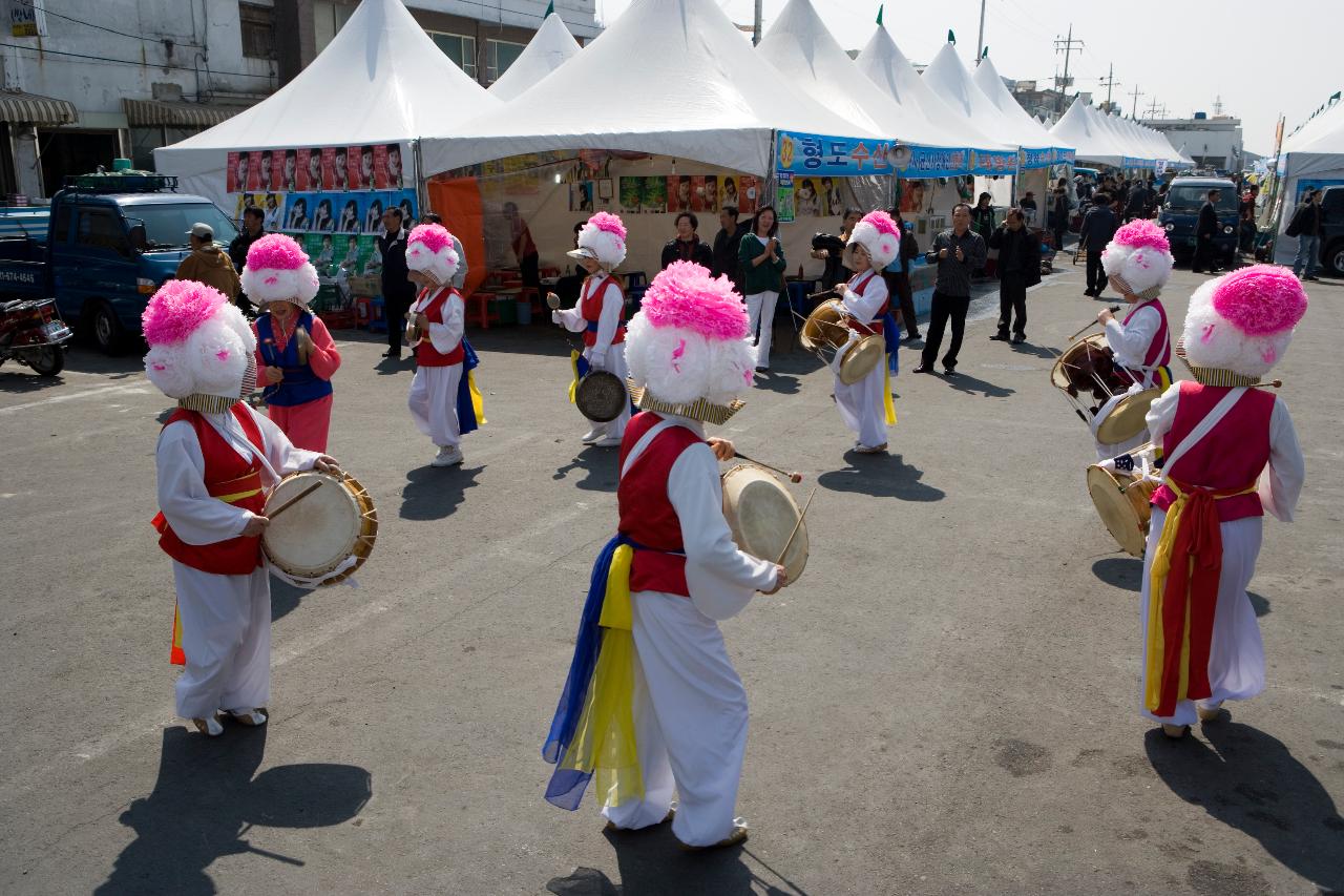 쭈꾸미축제 축하 사물놀이 공연3