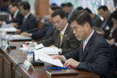 당면현안업무 보고회에 참석하신 임원들의 모습1사진(00005)