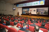 청원친절서비스 교육회가 열리는 시민문화회관 회장 안의 모습2사진(00003)