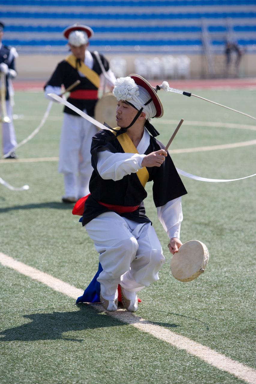 모형항공기 대회 축하 사물놀이 공연