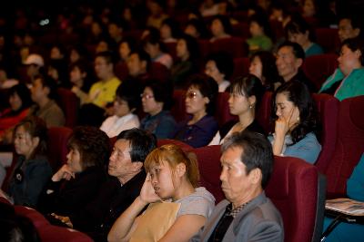 일반음식점 기존영업주 위생교육회에 오신 시민들의 모습1