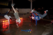 은파야외공연장에서 댄스공연을 하고있는 공연자들2사진(00007)
