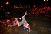 은파야외공연장에서 댄스공연을 하고있는 공연자들3사진(00009)