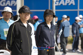 군산 새만금 마라톤 대회 참가자 가족들의 모습사진(00004)