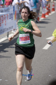 군산 새만금 마라톤대회에 참가한 여성 외국인 참가자사진(00016)