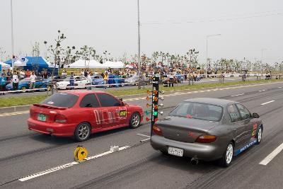 2007 카타 드레그레이스 출발선에서 출발하는 차량들6