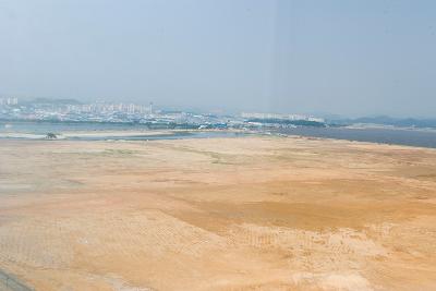 인천항 부근 경제자유구역 부지