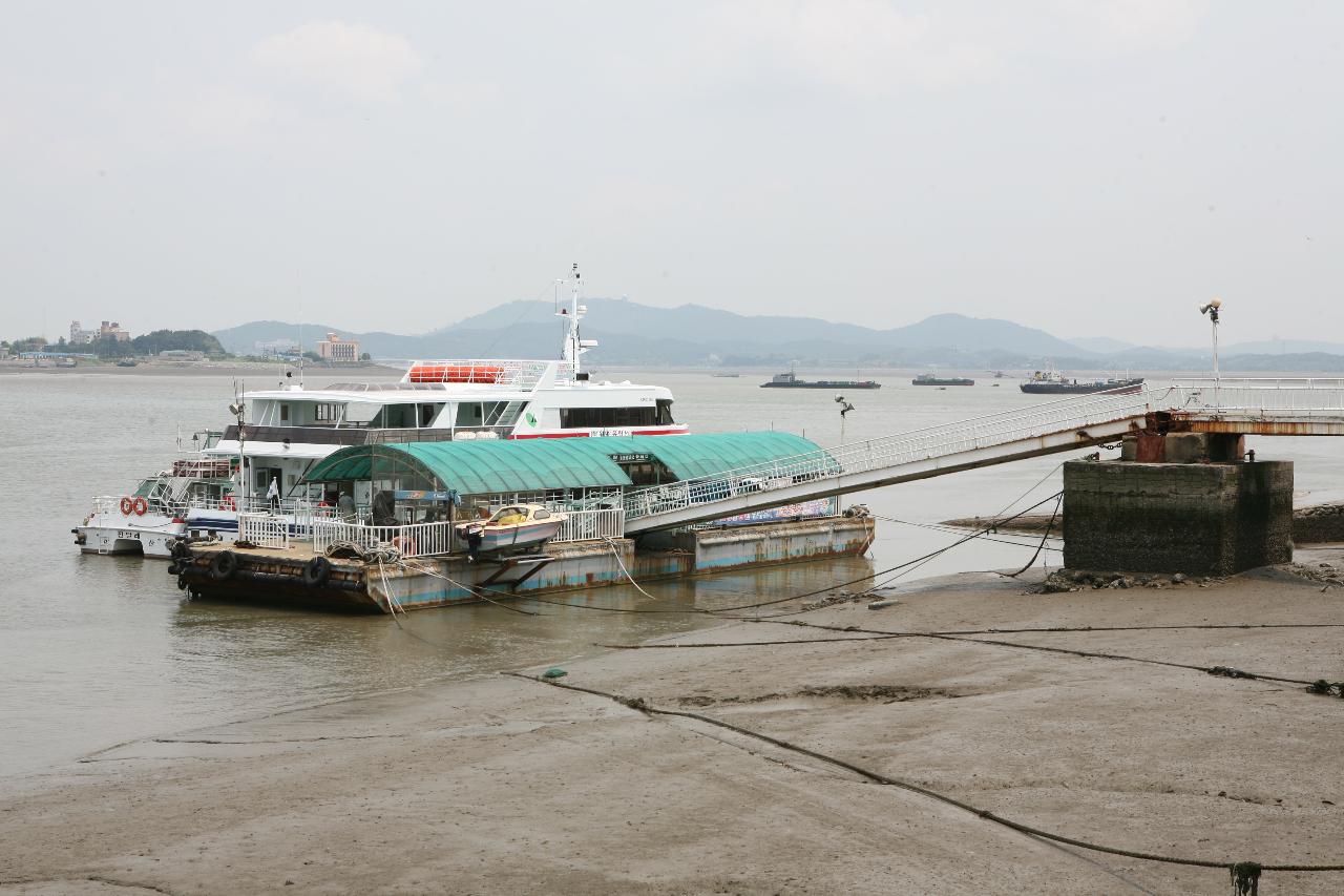 내항 선착장의 모습1