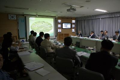 군산쌀생산유동 본 위원회 회의가 열린 회의장 모습3