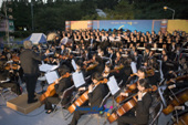 전라예술제 축하연주공연을 하는 군산시립예술단의 모습1사진(00002)