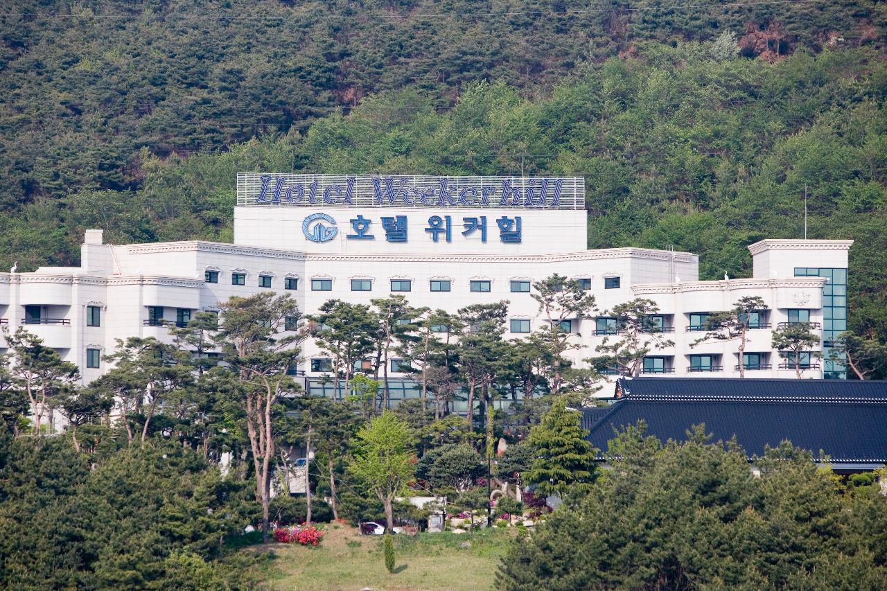 멀리서 찍은 워커힐호텔2