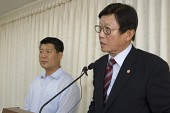군산시의회 KBS부지매각 반대성명발표