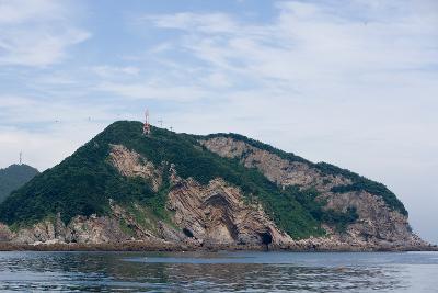 고군산군도 산의 협곡 모습1