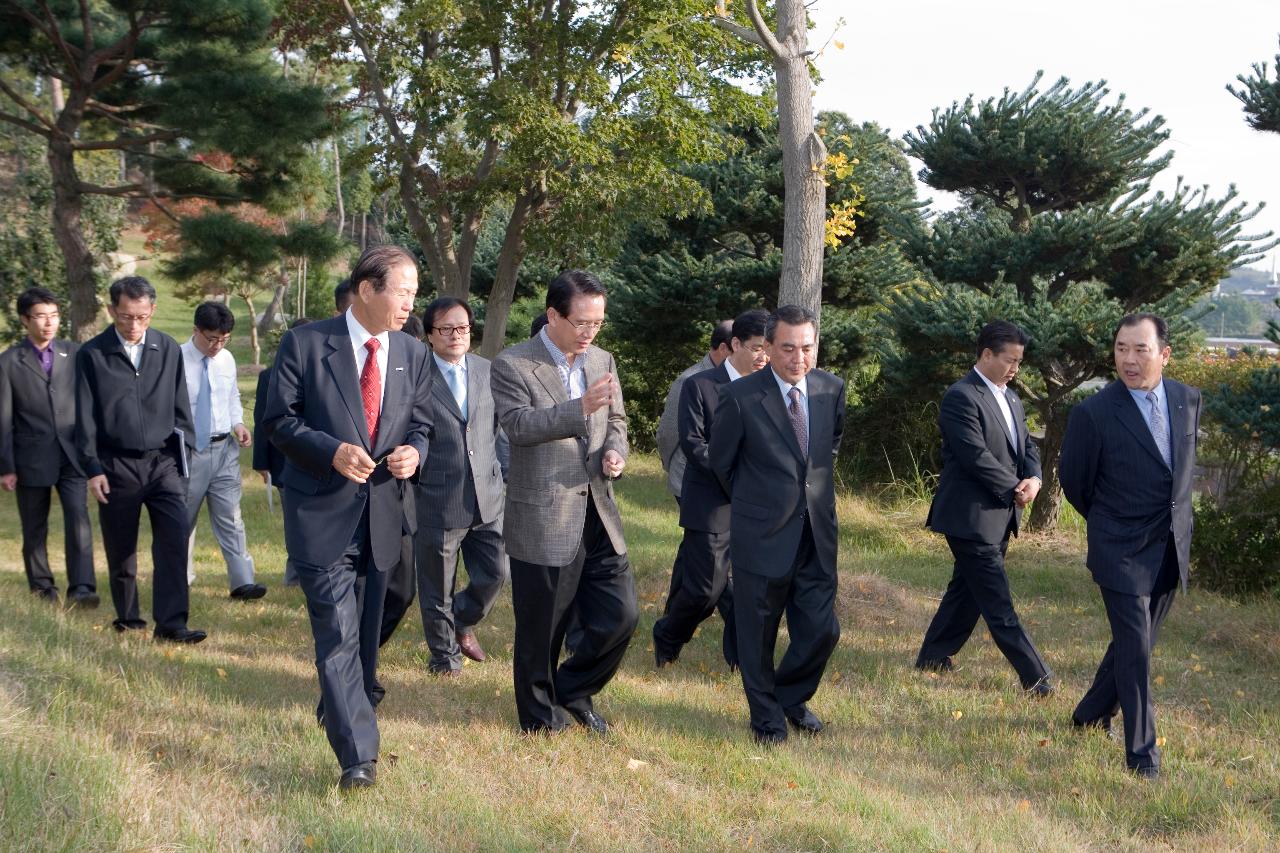 김형오 군산방문