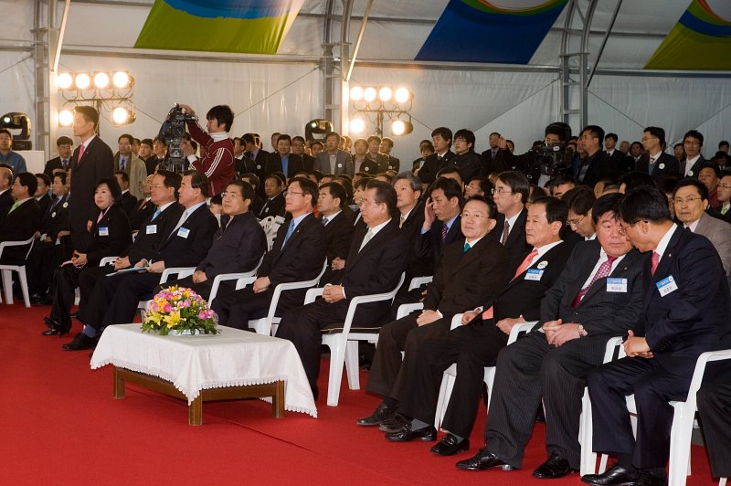 기공식에 참석하신 의원님들의 모습
