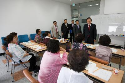 나포면 문해교육장 방문