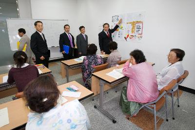 나포면 문해교육장 방문