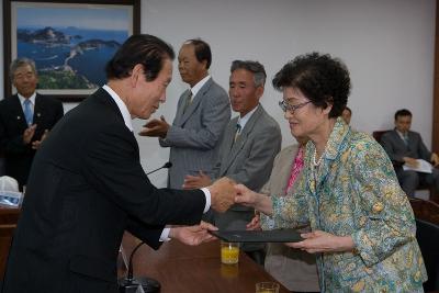 보훈단체 및 유공자 간담회