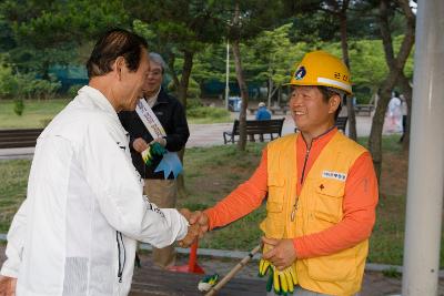 쓰레기수거 현장체험