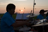 드럼을 치고있는 드러머의 모습사진(00047)