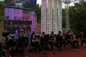 기공식을 축하하는 연주단의 연주회 모습2사진(00004)