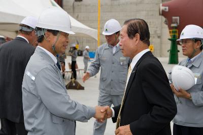 현대중공업 Keel Laying 행사