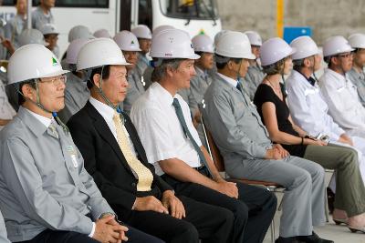 현대중공업 Keel Laying 행사